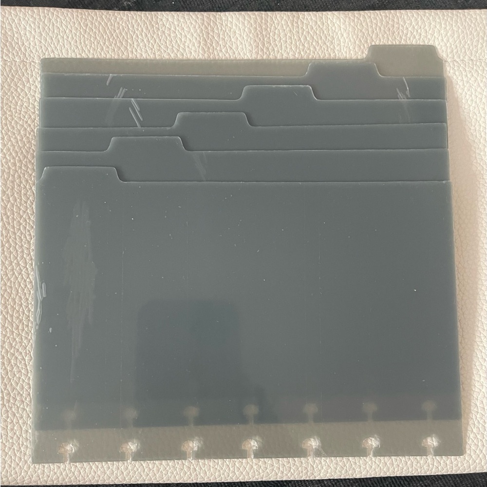 Cloth and Paper - HP Mini - Blank side tab dividers